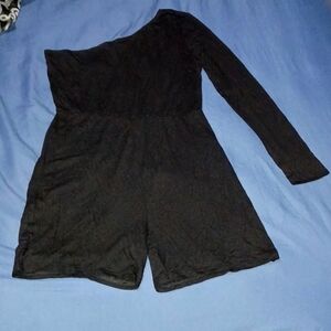 SHEIN One Shoulder Romper